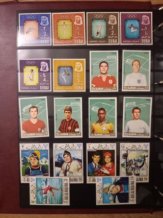 Colección de sellos de Olimpiadas