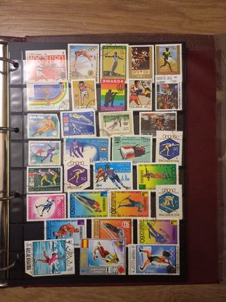 Colección de sellos de Olimpiadas