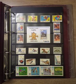 Colección de sellos de Olimpiadas