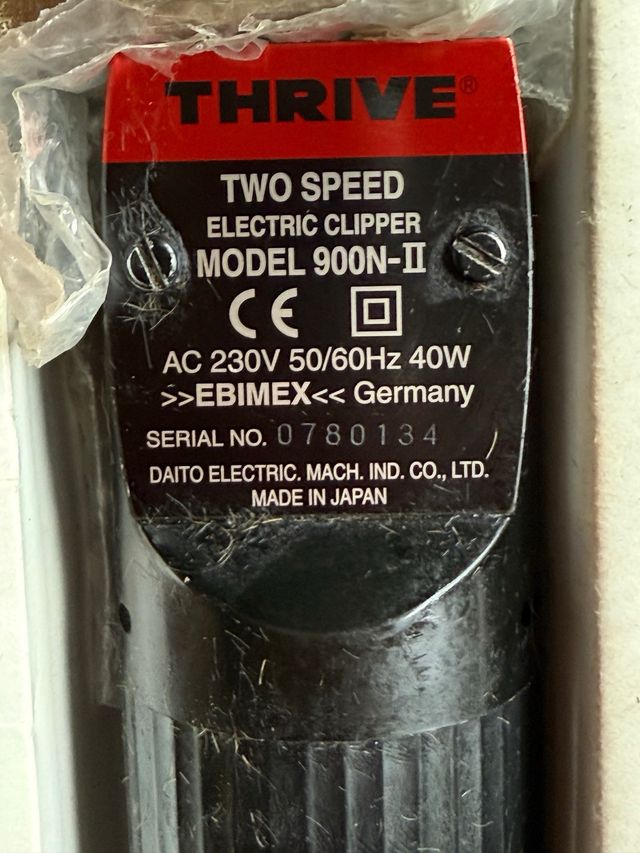 Cortapelos Thrive 900 N II