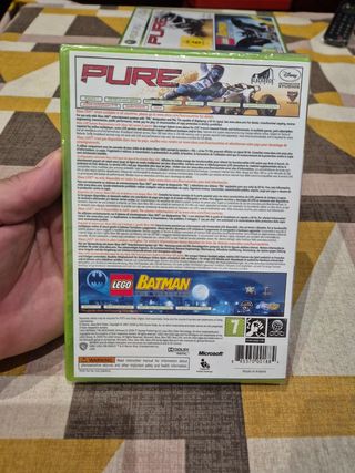 PURE & LEGO BATMAN Xbox 360 PRECINTADO❗️
