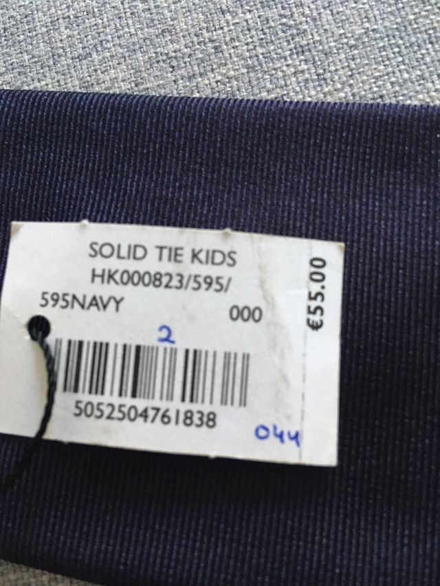 Corbata niño marca hackett sin estrenar
