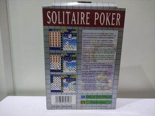 Solitaire Poker Sega Game Gear NUEVO