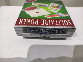 Solitaire Poker Sega Game Gear NUEVO