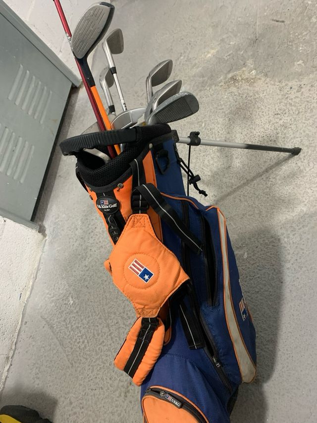 Bolsa con palos de golf niños 