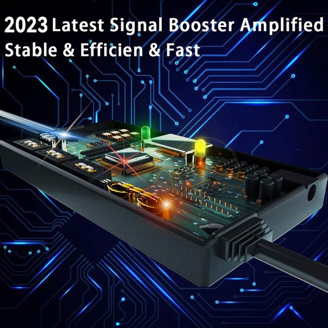 ANTENA POTENTE DE TV PARA INTERIORES Y EXTERIORES