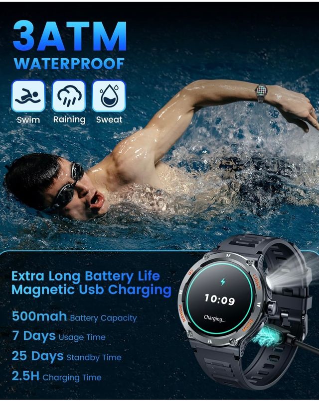 Reloj Smartwatch con Llamadas Brujula