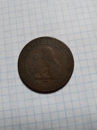 10 céntimos 1870