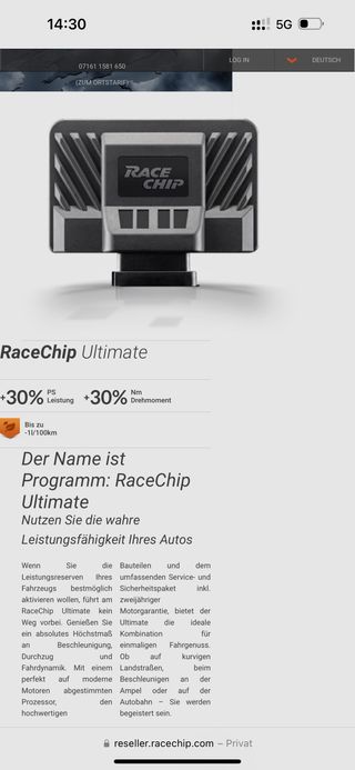 Defender Chip Tuning “Race Chip Ultimate” +30%