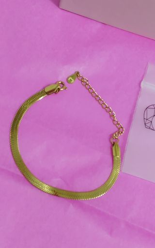 Pulsera de serpiente plana Le Petite Marie