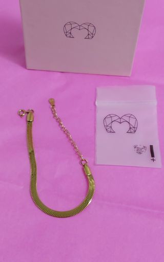 Pulsera de serpiente plana Le Petite Marie