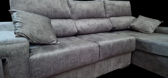 Sofa chaiselongue Gris ¡¡oferta!!