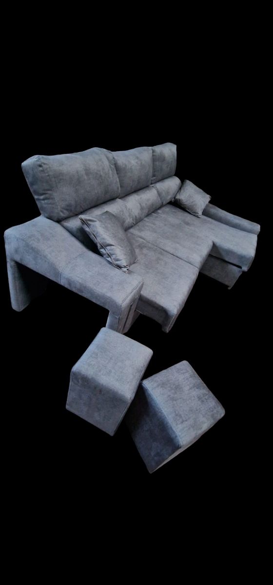 Sofa chaiselongue Gris ¡¡oferta!!