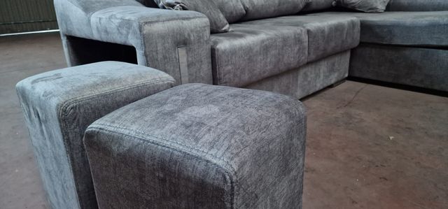 Sofa chaiselongue Gris ¡¡oferta!!