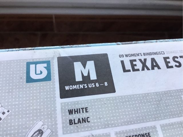 Fijaciones burton ,para tabla snow