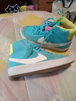 Botines Nike azules  38