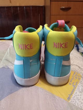 Botines Nike azules  38