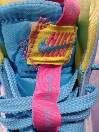 Botines Nike azules  38