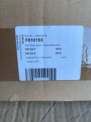 Paramotore ktm 1090 R originale