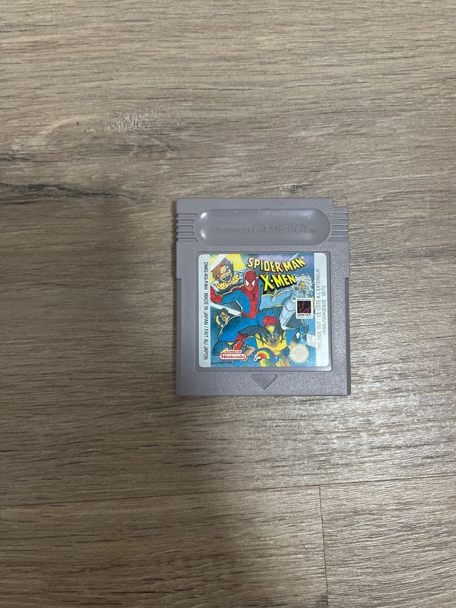 Juego GameBoy Spiderman X-Men
