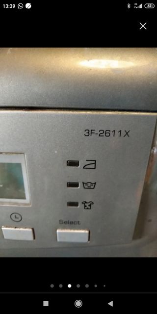 lavadora Fagor 3F 2611X tapa uperiorr