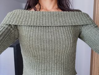 Jersey hombros descubiertos