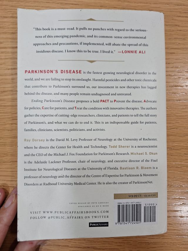 Ending Parkinson's Disease: A Prescription for Act