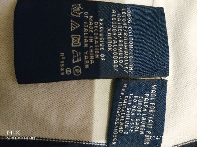 Maglioncino cotone manica lunga