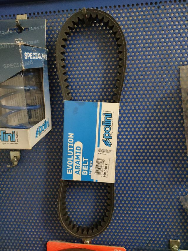 Correa Polini Minarelli poleas sobredimensionado