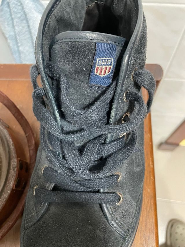 Botas de piel vuelta gant