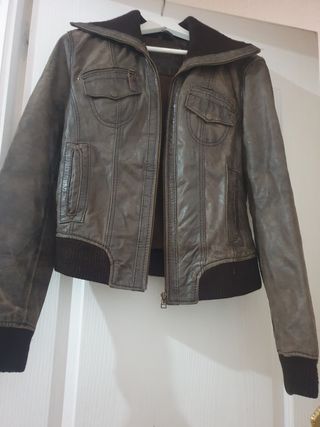 Chaqueta de piel