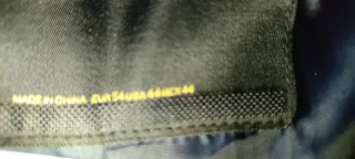 CHAQUETA HOMBRE AZUL ATERCIOPELADA PARA