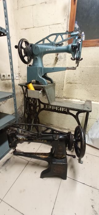 Maquinas coser de zapatero Singer