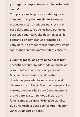 MOCHILA PORTABEBÉS BABYBJÖRN