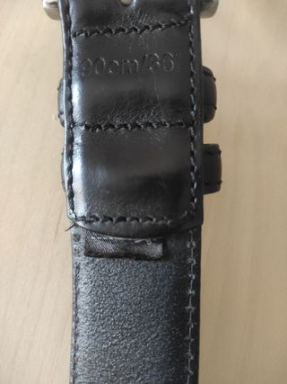 cinturón negro de hombre 