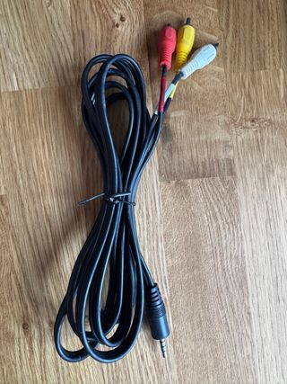 Cabo RCA - mini jack 3,5mm