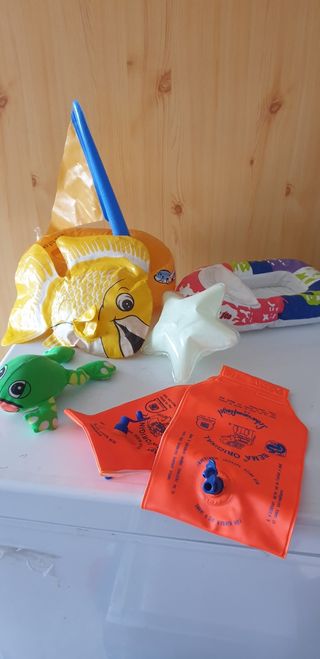 Lote Barcos Juguete Hinchables