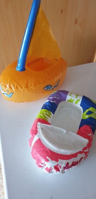 Lote Barcos Juguete Hinchables