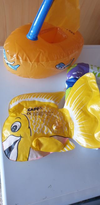 Lote Barcos Juguete Hinchables