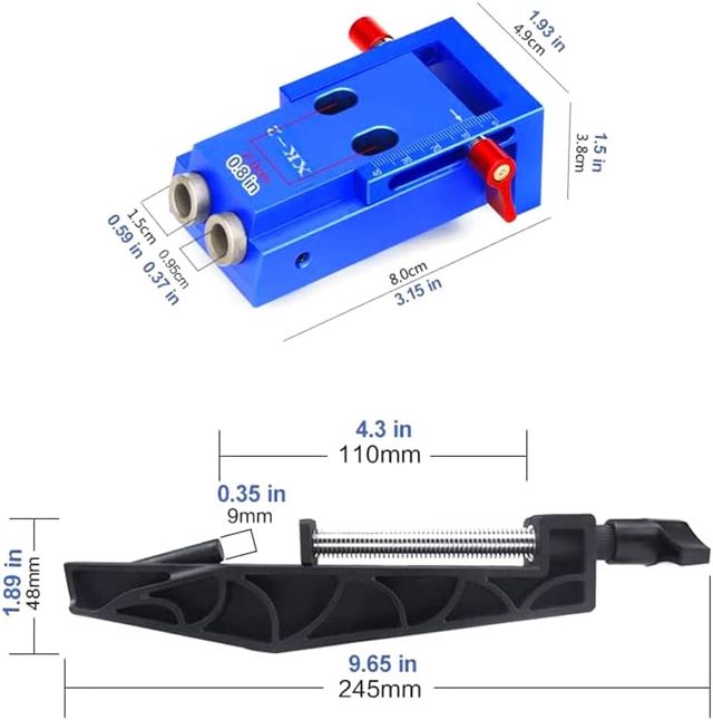 KIT DE PLANTILLA DE AGUJERO PARA BRICOLAJE