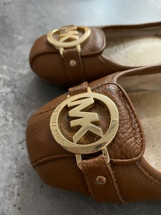 Bailarinas Michael kors Camel