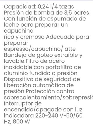 Cafetera Daewoo DES-484