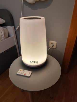 Humidificador-lampara marca Solac