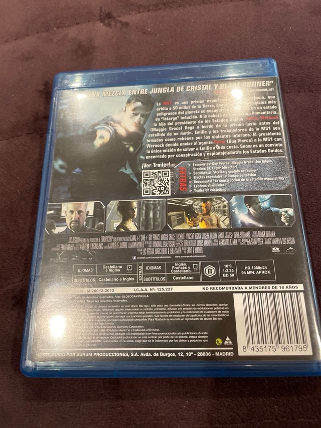 Blu-ray disc MS1