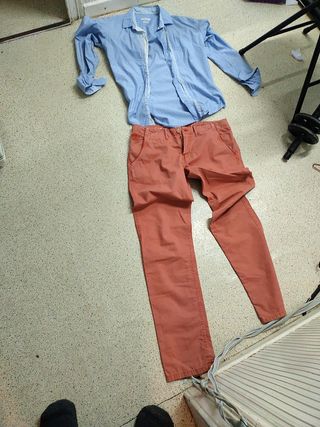 PANTALON DESIGUAL HOMBRE DE  TALLA 42