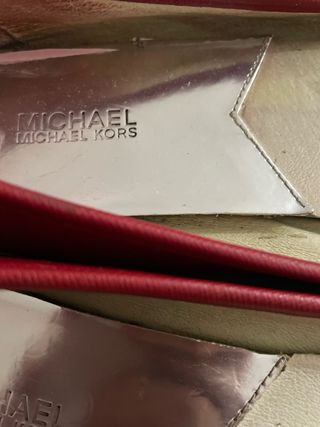 Bailarinas Michael Kors Rojas