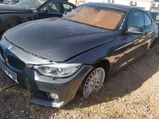 Tapiceria cuero rojo BMW 420 (2014) F32, F33