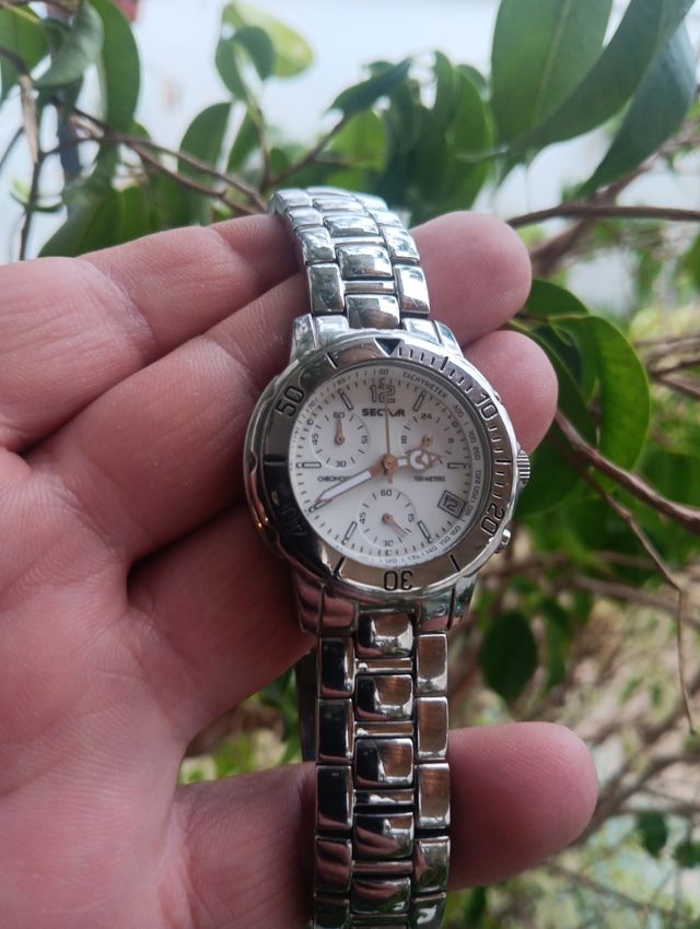 Reloj sector señora o señorita crongrafo