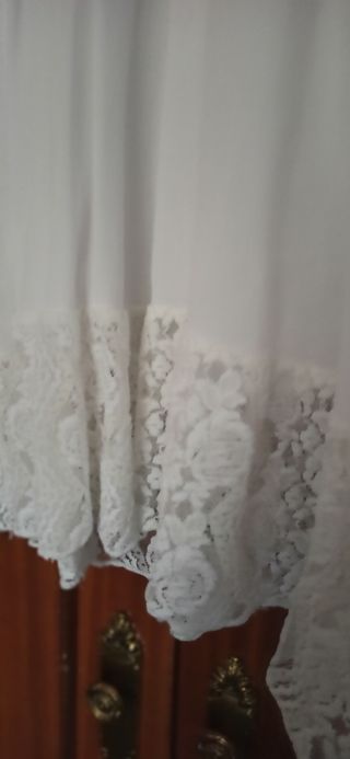 BLUSA/VESTIDO ENCAJE