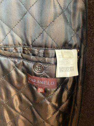 Abrigo corto de hombre